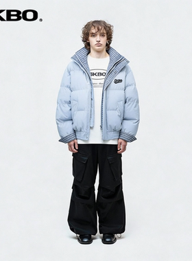 SKBO 羽绒棉服男女款2025新款冬季加厚保暖棉袄潮流立领棉衣外套