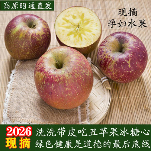 云南昭通野生冰糖心脆甜孕妇水果