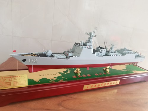 052D军舰模型052DL军舰仿真收藏