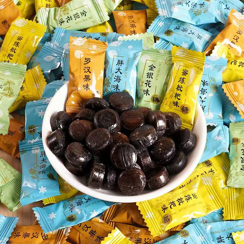 金银花胖大海枇杷罗汉果润喉糖