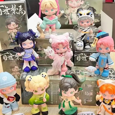 祖国版Dora百无禁忌盲盒五代手办可爱公仔女生日礼物摆件盲盒潮玩