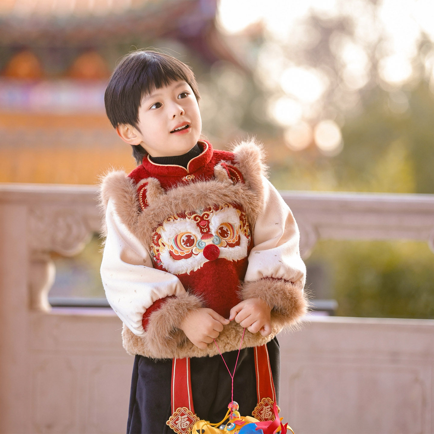 汉服男童冬款套装马年喜庆过年2026儿童古装儿童男宝宝拜年服,童装/婴儿装/亲子装,汉服,淘宝优惠券,粉丝福利购,淘宝优惠卷