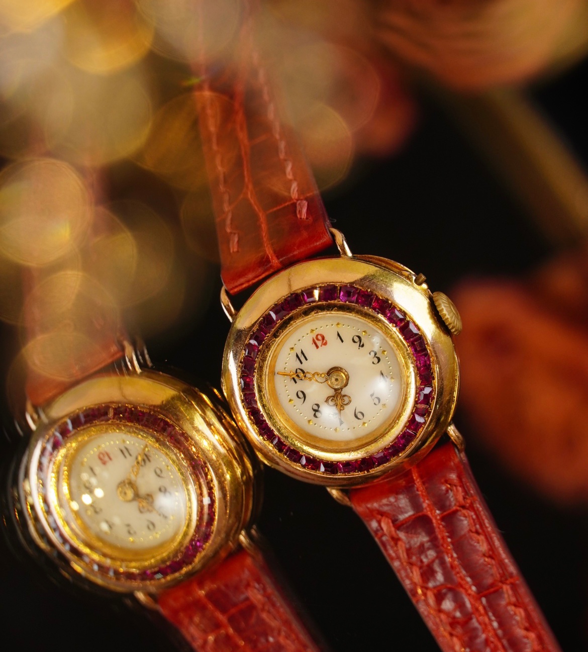 14k百年古董表vintage中古表瑞士机械石英小众高级女表