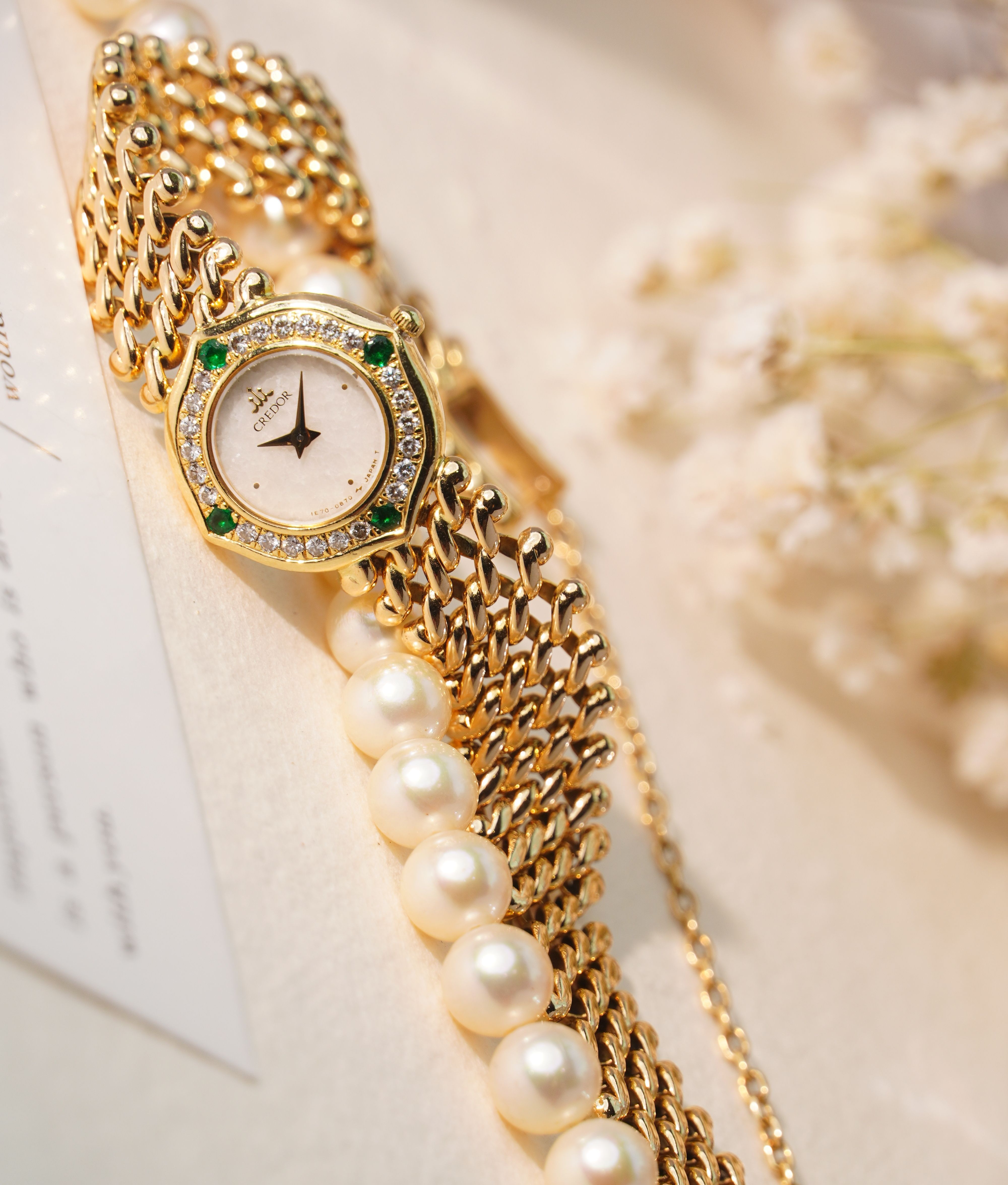 贵朵18k石英  优雅 女士腕表 19*20*20