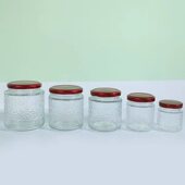 食品级花胶燕窝玻璃分装 瓶可蒸煮蜂蜜瓶果酱瓶鱼胶空瓶子带盖加厚