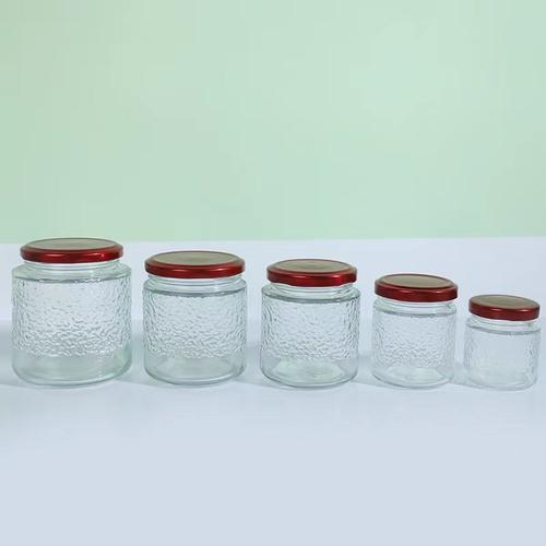 食品级花胶燕窝玻璃分装瓶可蒸煮蜂蜜瓶果酱瓶鱼胶空瓶子带盖加厚