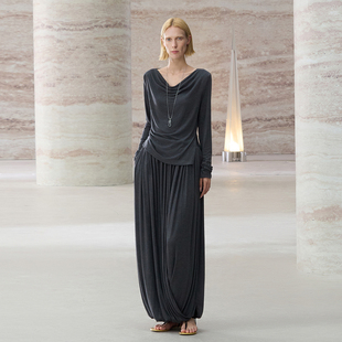 」针织垂坠宽松半身裙 Pāra COMMONVALUE「 禅