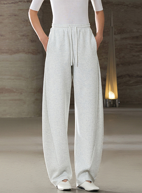 COMMON VALUE「 龛 Niche 」新中式 禅意廓形香蕉裤休闲阔腿卫裤