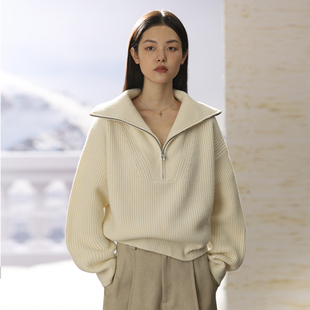 UPW生态责任 100%澳洲美利奴纯羊毛 廓形毛衣 VALUE COMMON