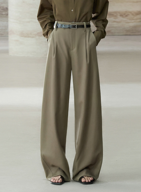 COMMON VALUE「 禅 Pāra 」高腰休闲西装阔腿裤