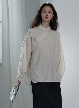 COMMON VALUE「 禅 Pāra 」丝麻斜襟改良中式上衣