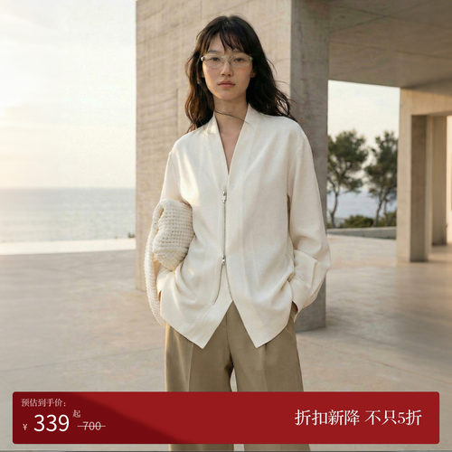 COMMONVALUE新中式长袖衬衫外套
