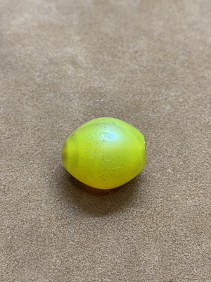 L61 DIY文玩配珠 西亚合模老琉璃柱 椭圆形 一物一图