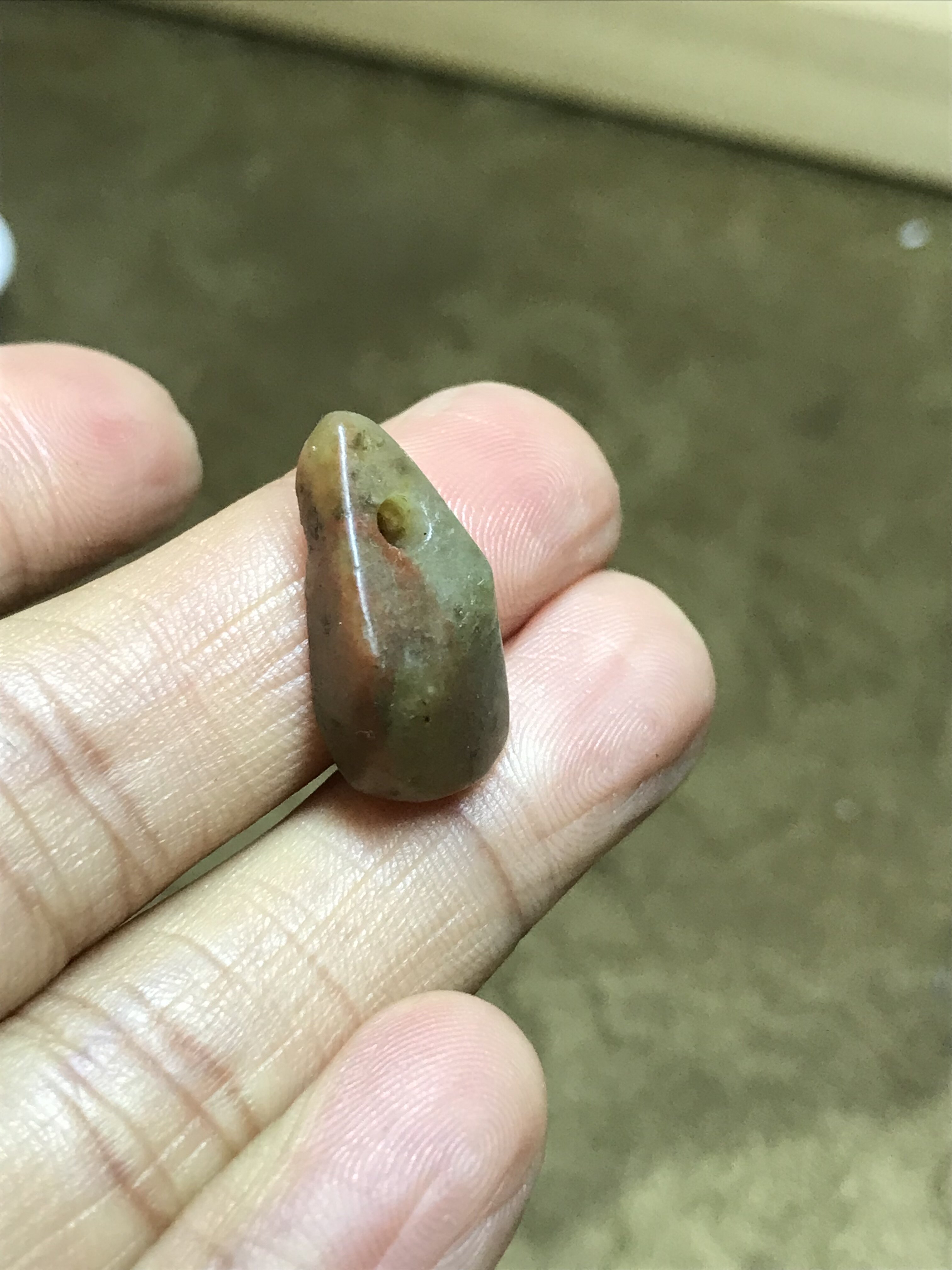 缅甸天然翡翠原石 散珠配珠 复古风格磨砂质感 一图一物f6203