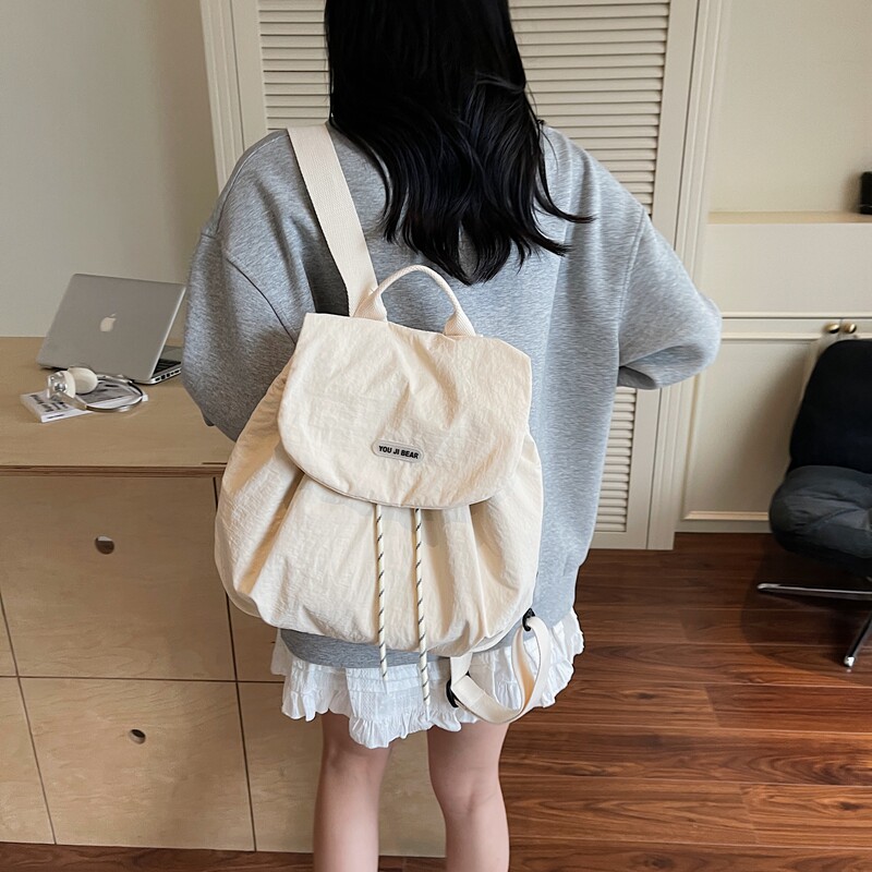 双肩包大容量旅行包女新款轻便单肩包学生上课通勤包大号小号书包