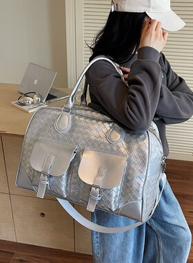 新款女士大容量单肩斜挎包旅行包