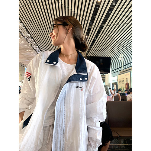 落落狷介宽松防晒衣夏季女