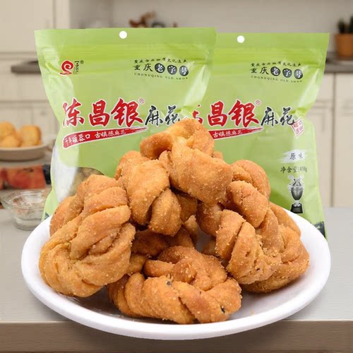 陈昌银陈麻花400g袋装