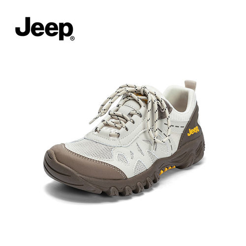 jeep徒步登山鞋女2026新款户外轻便透气运动鞋爬山鞋P661W13413