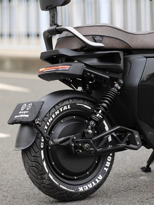 小牛UQI+/U2/九号复古不锈钢翘尾