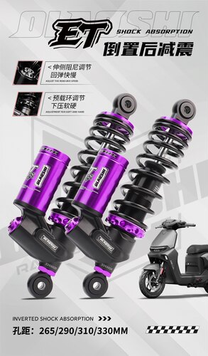 欧老师ETdt倒置后减震小牛九号