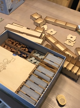 TokenBox 奥丁的盛宴 A Feast for Odin 木质收纳 不含游戏