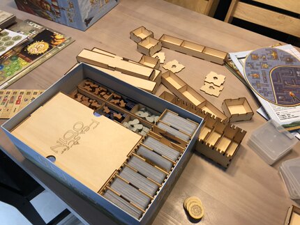 TokenBox 奥丁的盛宴 A Feast for Odin 木质收纳 不含游戏