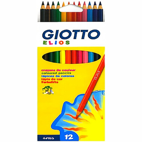 意大利GIOTTO专业彩色铅笔24色