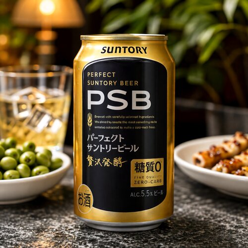 SuntoryPSB零糖啤酒钻石麦芽酿
