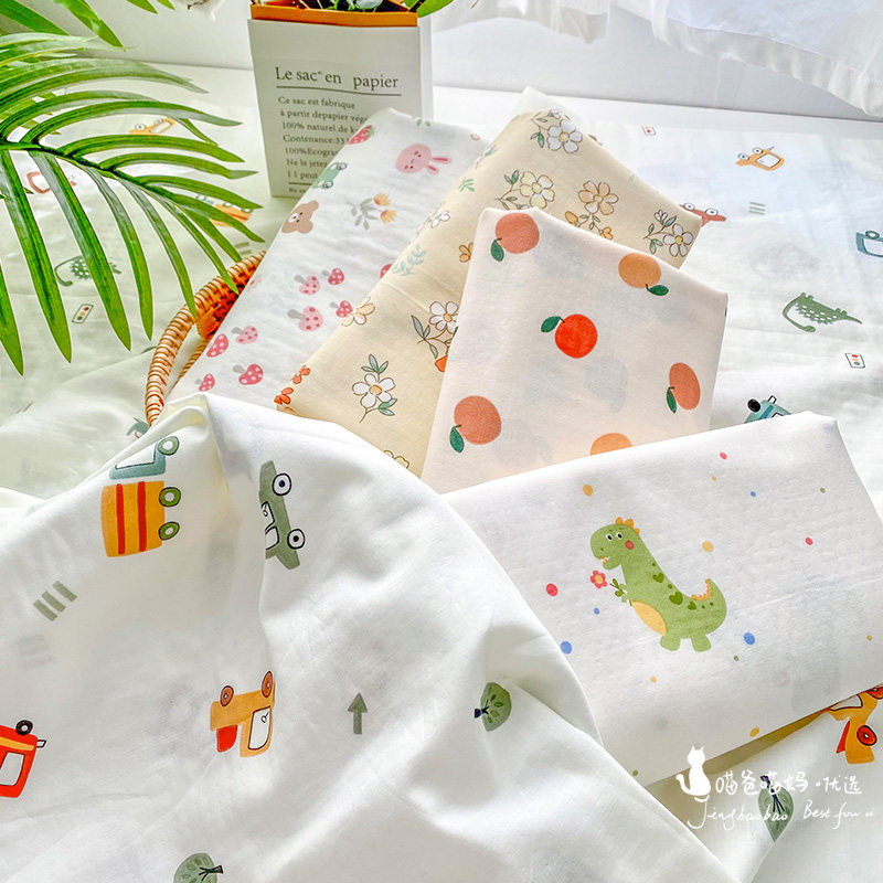 喵爸喵妈大幅宽全棉双层纱布料婴儿宝宝纯棉布料卡通裸睡1米价,居家布艺,海绵垫/布料/面料/手工diy,淘宝优惠券,粉丝福利购,淘宝优惠卷