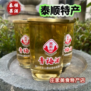 浙江泰顺特产天关山低度酒女士甜青梅酒果酒农家自酿梅子酒12杯装