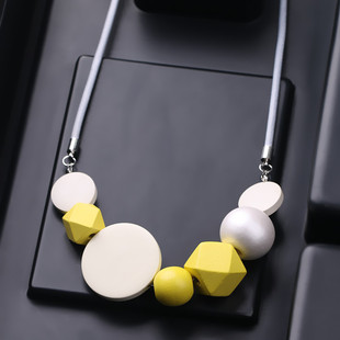 欧美时尚夸张浮夸独特设计感项链2026新款衬衫裙子大气毛衣链饰品