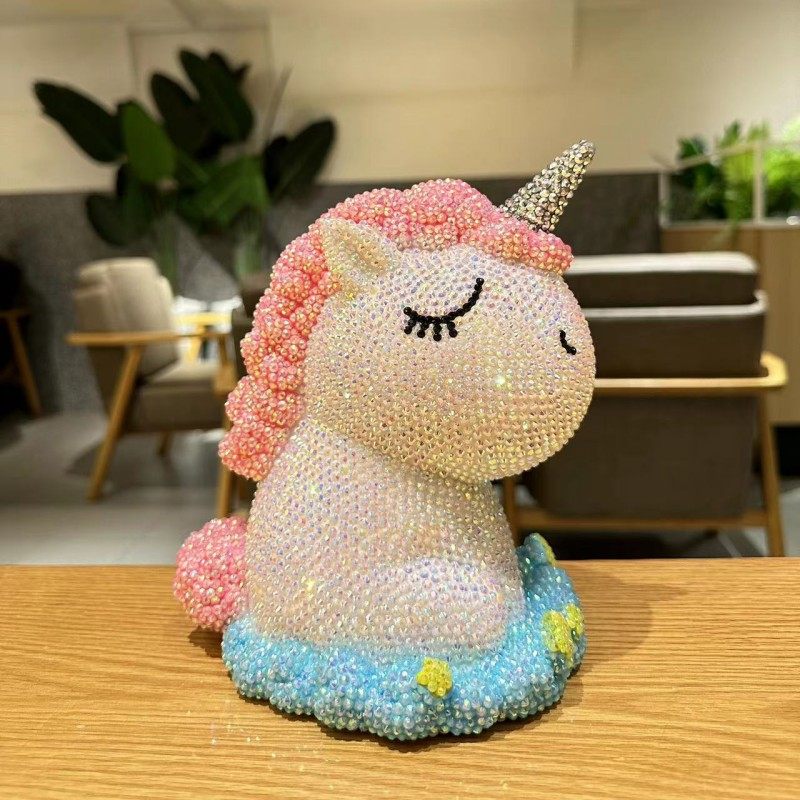手工diy贴钻粉色少女系送礼