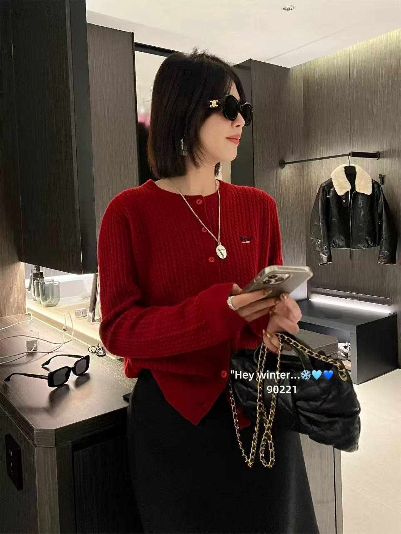 欧洲站2025秋冬新款圆领麻花100%羊毛衫女宽松显瘦针织打底衫毛衣