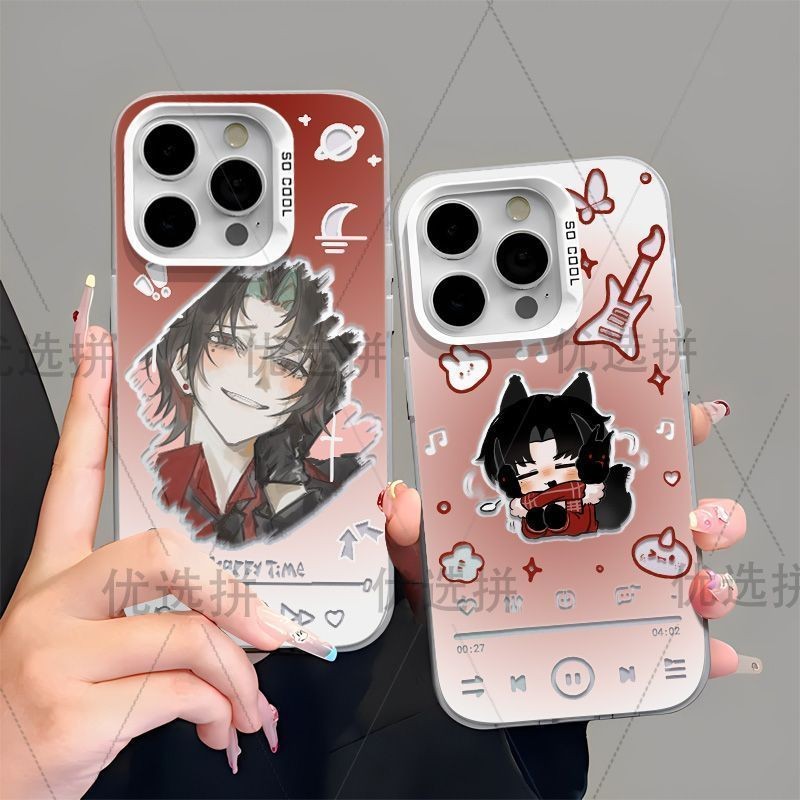 头七怪谈朱耀星q版手机壳适配VIVOs30一加OPPOa2苹果17小米15真我