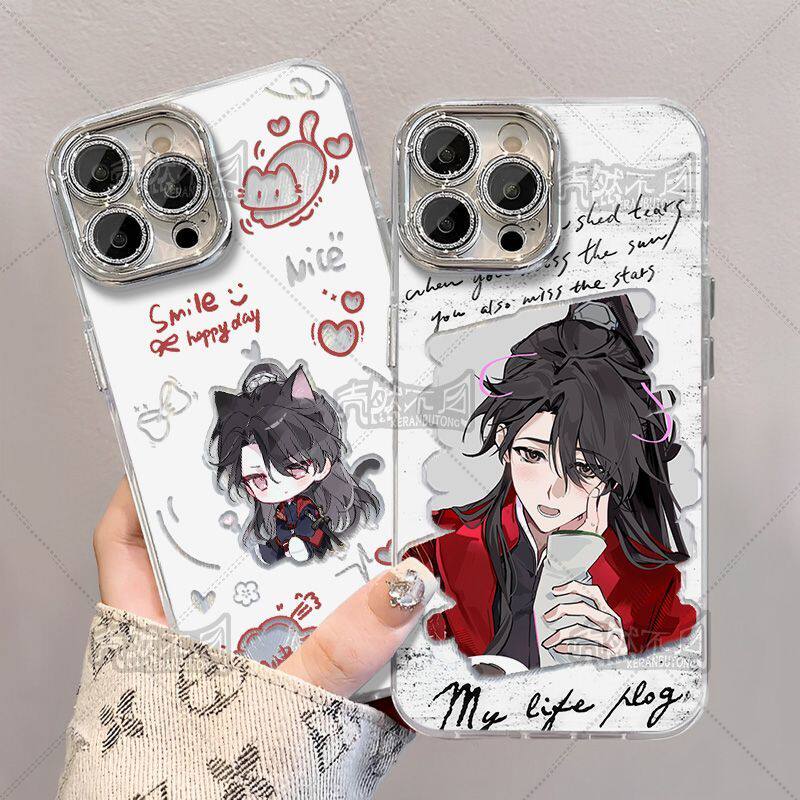 月华辉映之刻郝连重Q版羽纱手机壳适用荣耀x70i小米vivoOPPO苹果