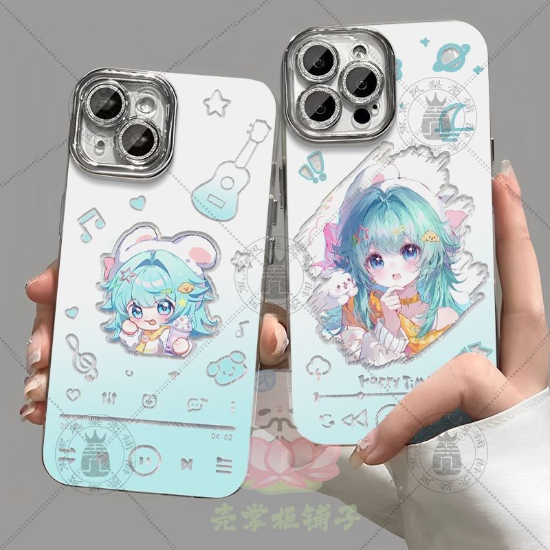 王者荣耀小乔Q版羽纱手机壳vivo华为荣耀70动漫OPPO小米苹果x一加