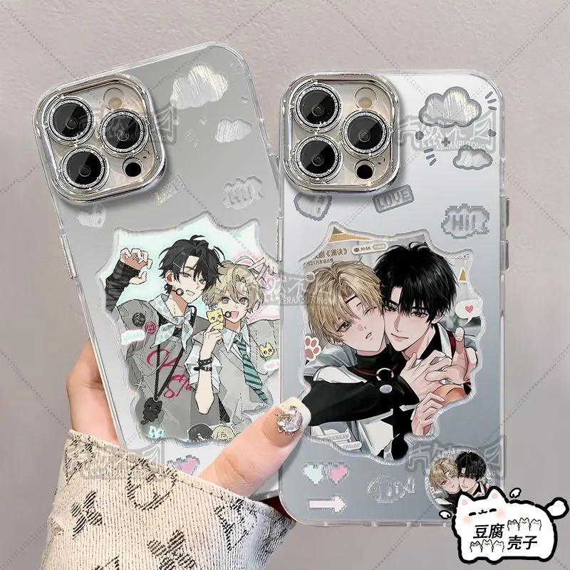 我磕了对家x我的CP羽纱手机壳适用华为nova11苹果OPPOvivoy77小米