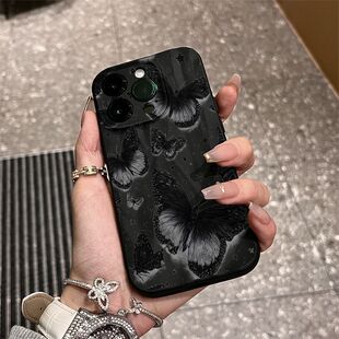 ins小众蝴蝶iPhone17promax手机壳苹果16PRO软12131415防摔17