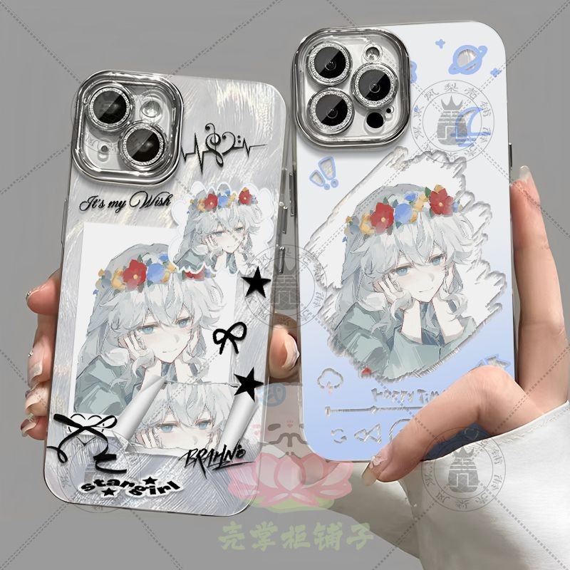 sky光遇花环新款羽纱手机壳红米k70OPPO苹果16华为nova13荣耀vivo图片