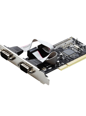 工业级PCI串口卡 2口 PCI转COM串口9针 RS232串口卡 MCS9865