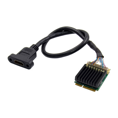 MiniPCIE SM750 2D HDMI 工业嵌入式GPU服 务器显卡