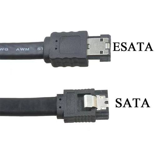 纯铜数据线一头SATA一头ESATA线