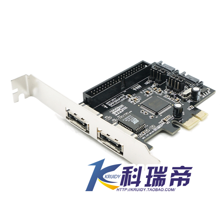 pcie转sata pcie转ide pci-e转2sata+ide JMB363 磁盘阵列卡 电脑硬件/显示器/电脑周边 其它电脑周边 原图主图