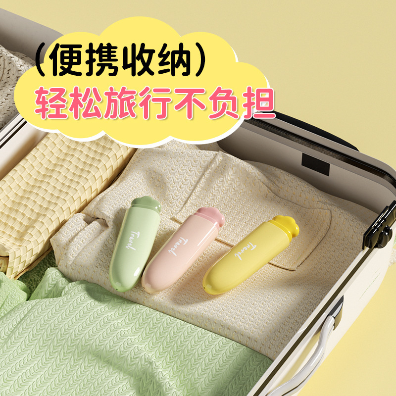 胡萝卜旅行牙刷便携旅行牙刷洗漱出差旅行可折叠牙刷