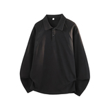 5万件曼巴棉280g2026春款衬衫翻领长袖T恤3D冷光T2599特P18，男装T恤，电商A030-1