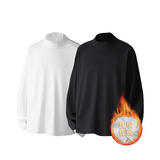 4千件德绒280g2026春款加绒款基础长袖打底长T3DT2601P16.5，男装T恤，电商A030-1