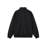 1千件华棉320g2026春款潮牌休闲美式打底立领卫衣白底WY780P35，男装T恤，电商A030-1