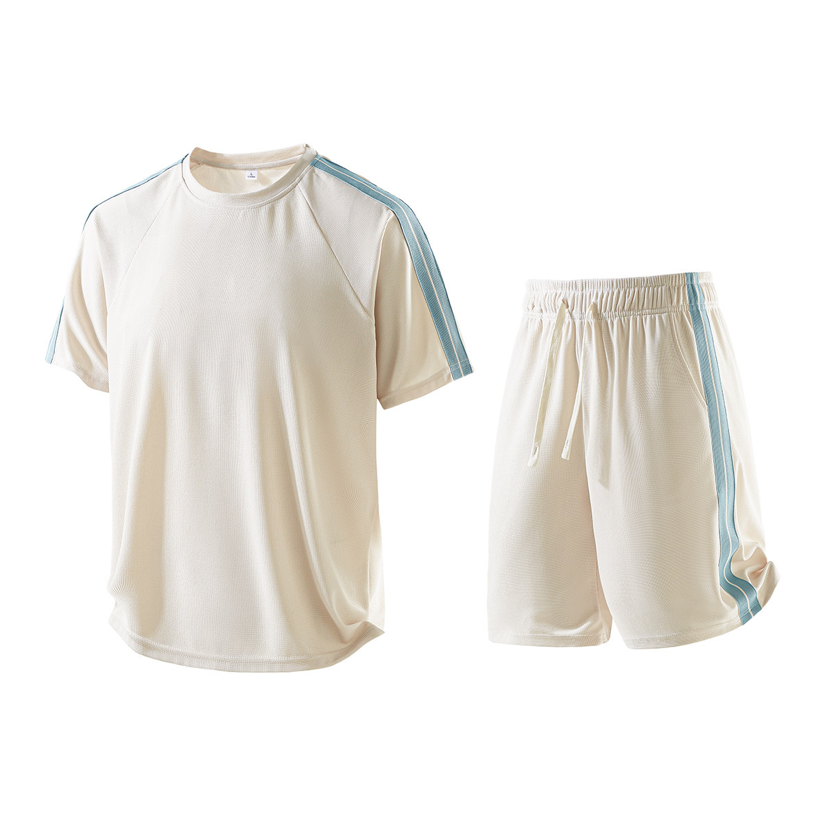 2千件冰晶格220g2026春款冰丝运动套装两件套3DTZ2552特P28，男装休闲套装，电商A030-1