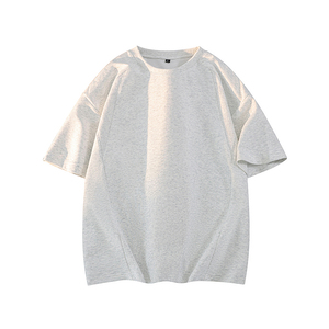 1千件曼巴棉280g2026春款重磅短袖t恤男潮牌美式3D T2620 P15图片